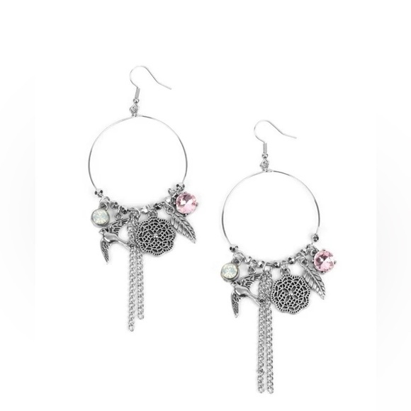Paparazzi Earring - TWEET Dreams - Pink - Picture 2 of 5